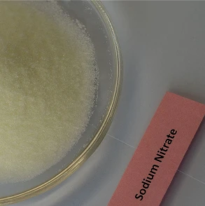 Agriculture Fertilizer Sodium Nitrate Crystal